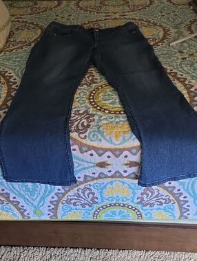 Wit & Wisdom Blue Boot Cut Stretch Jeans
